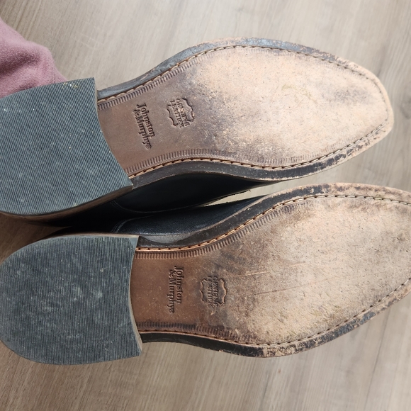 Johnston & Murphy Mens dress shoes size 10 - Picture 4 of 5